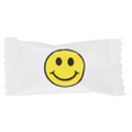 Hard Peppermint Balls in a Smiley Face Wrapper